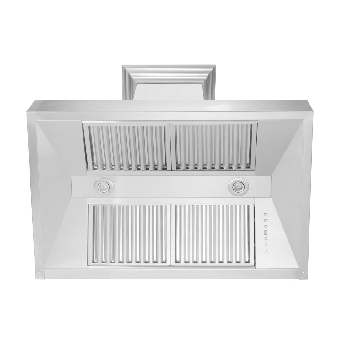 ZLINE 30" Designer Series Ducted Wall Mount Range Hood in Fingerprint Resistant Stainless Steel (8656S-30)