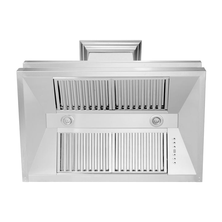 ZLINE 36 in. Designer Series Wall Mount Range Hood in DuraSnow® Stainless Steel (8656S-36)