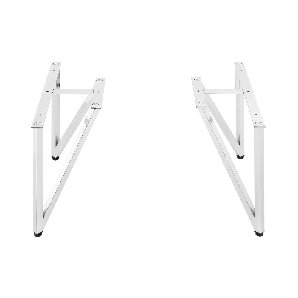 Annecy Vanity Legs Chrome