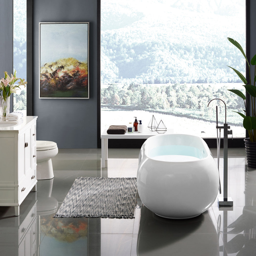 Plaisir 63" Freestanding Bathtub