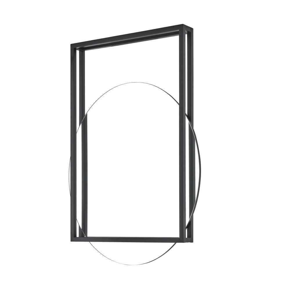 Pierre 35.5" Vanity Mirror in Matte Black