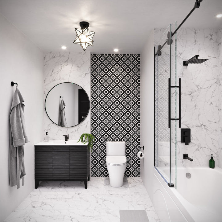 Cascade One-Piece Compact Toilet Dual-Flush 1.1/1.6 gpf