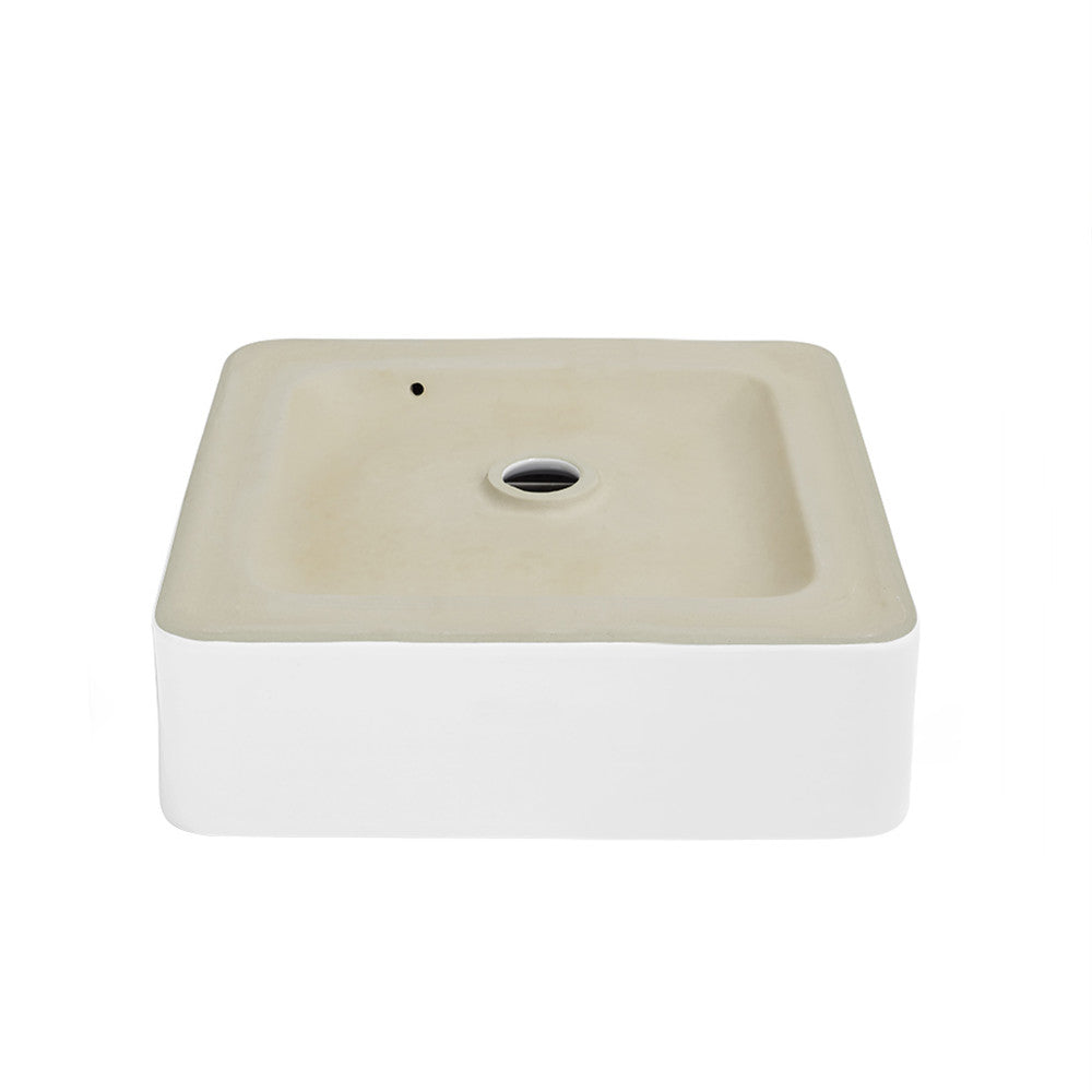 Concorde 15 Square Ceramic Vessel Sink