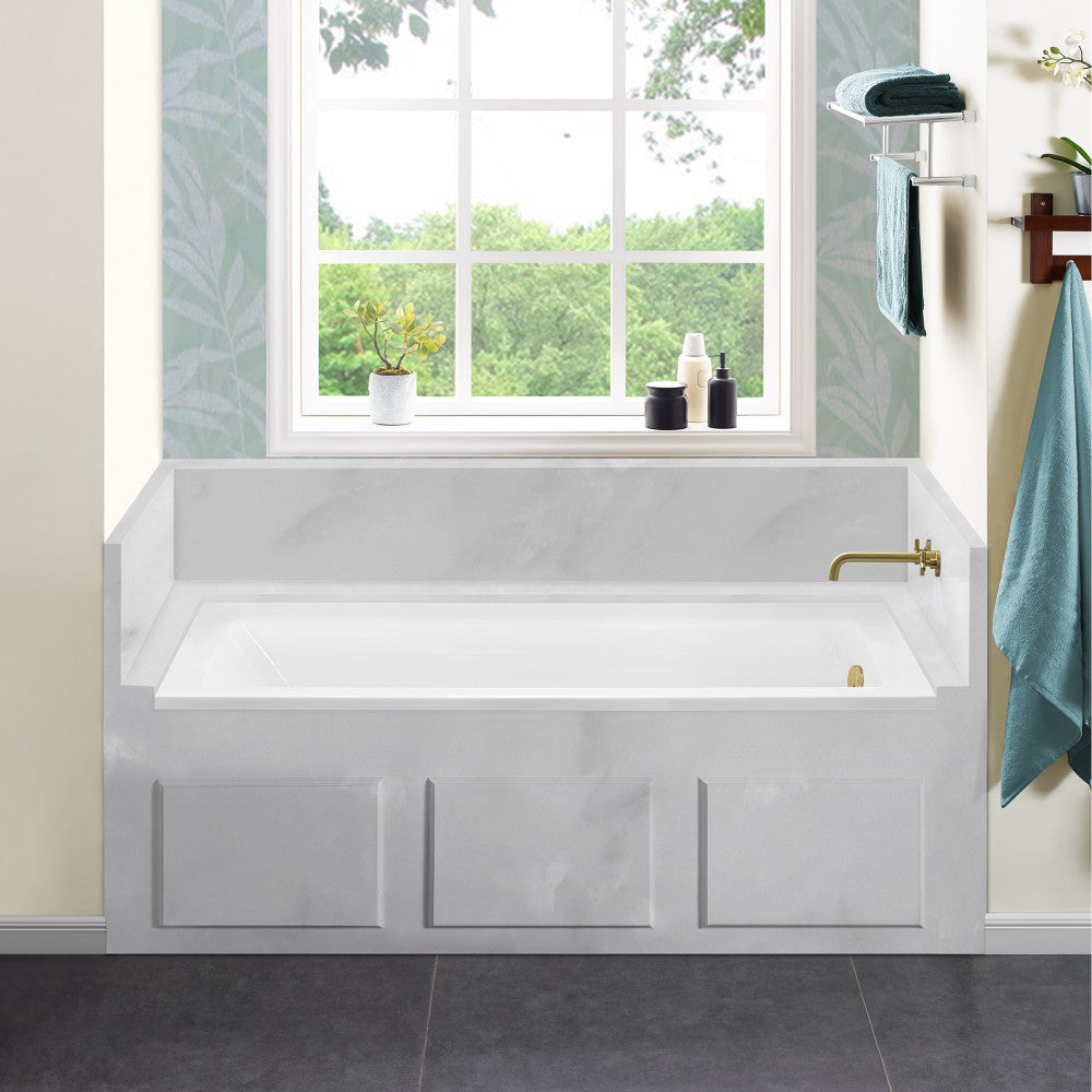 Voltaire 60" x 30" Right-Hand Drain Alcove Bathtub
