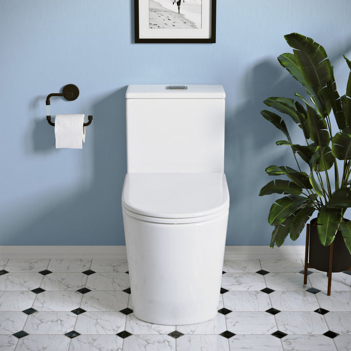 Liberte One-Piece Elongated Toilet Dual-Flush 1.1/1.6 gpf