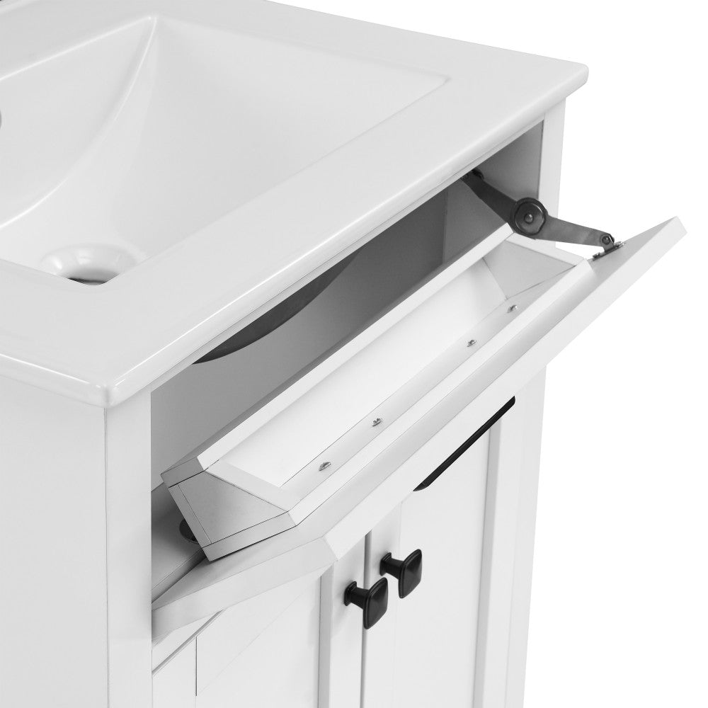 Burdon 24" Bathroom Vanity in White