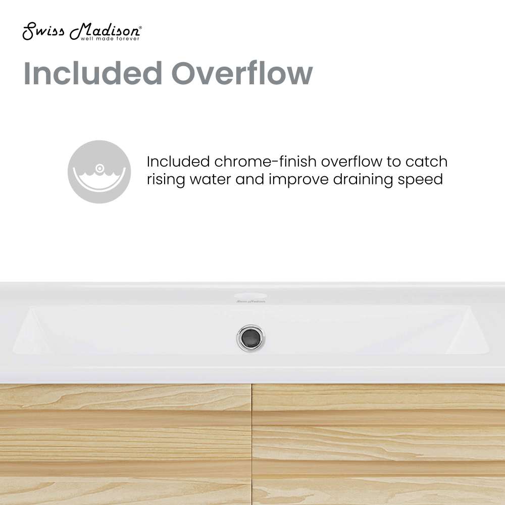 Cascade 24" Bathroom Vanity in Natural Oak