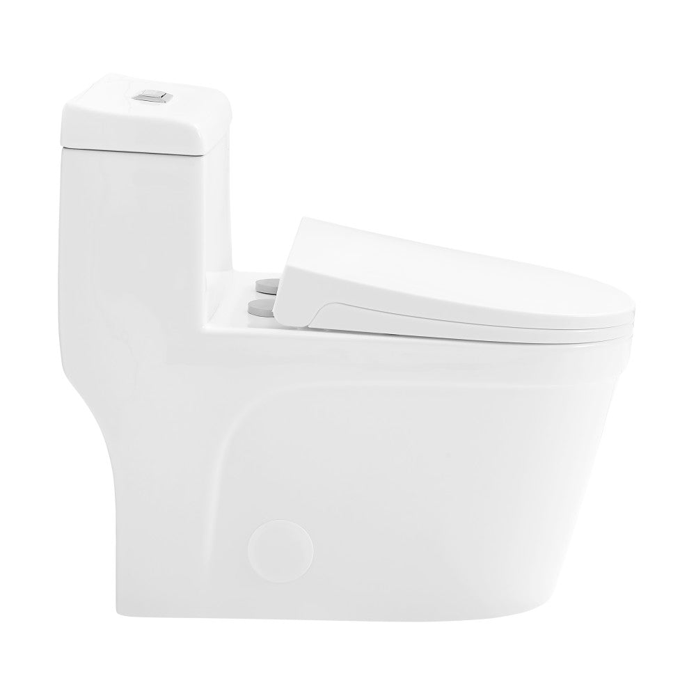 Kent One-Piece Elongated Toilet Vortex Dual-Flush 1.1/1.6 gpf