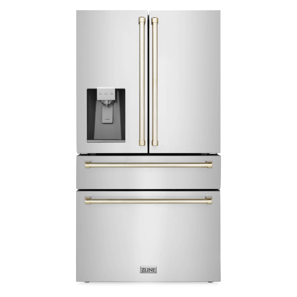 ZLINE 36" 4 Pcs Stainless Range, Range Hood, Dishwasher &amp; Refrigerator