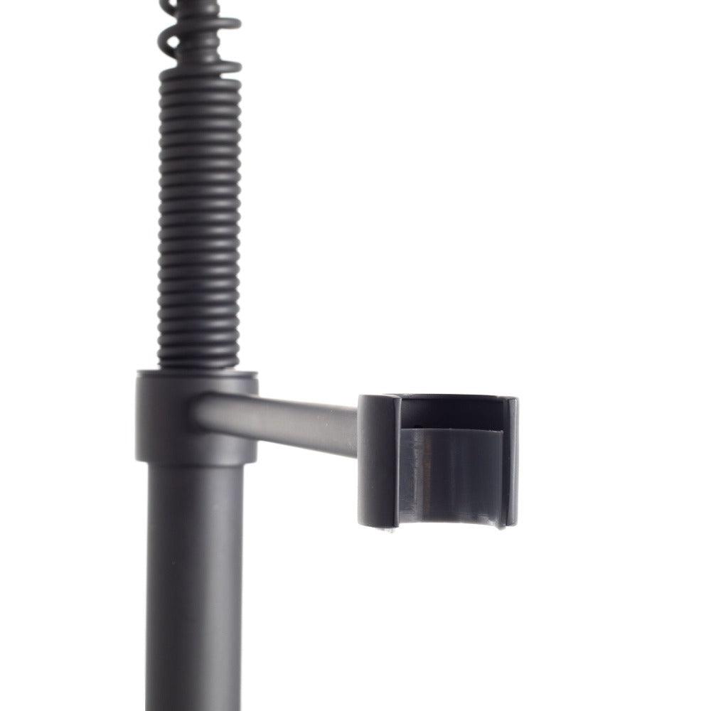 ZLINE Autograph Edition Apollo Pull Down Spring Single Handle Kitchen Faucet in Matte Black (APL-KF-MB)