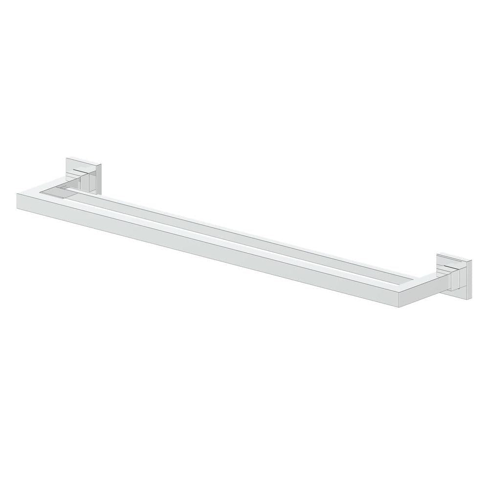 ZLINE Bliss Double Towel Rail in Chrome (BLS-TRD-CH)