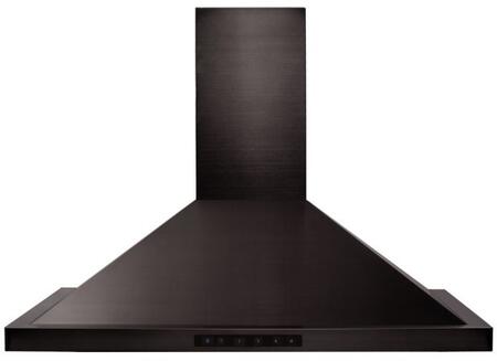 Zline 30" Wall Mount Convertible Hood With 400 CFM In Black Stainless Steel