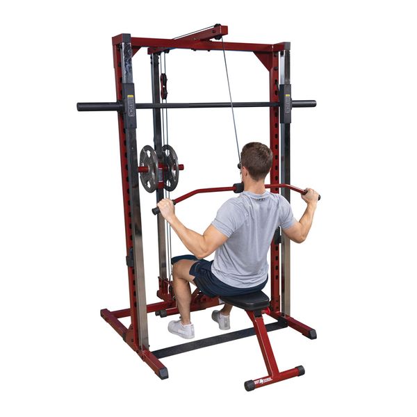 Body Solid Best Fitness BFLA250 Smith Machine Lat Attachment