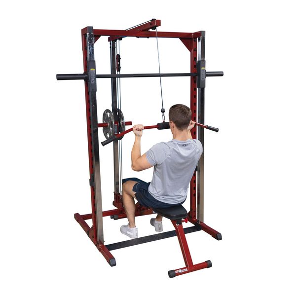 Body Solid Best Fitness BFLA250 Smith Machine Lat Attachment