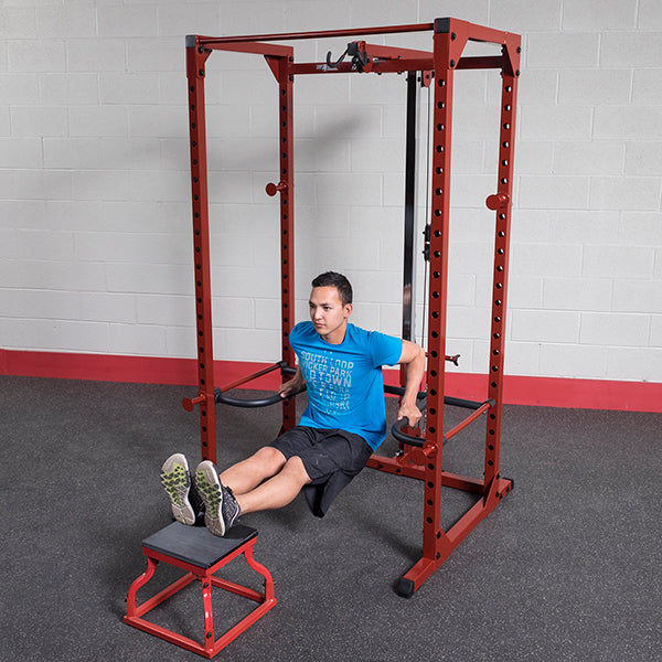 Body Solid Best Fitness DR100 Power Rack Dip Attachment