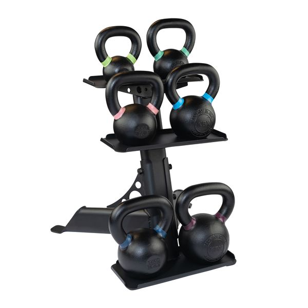 Body Solid GDKR50B 3-Tier Kettlebell Rack