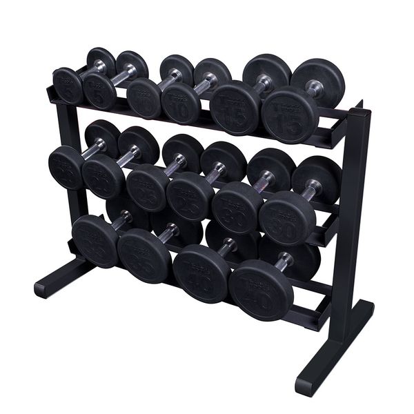 Body Solid GDR363B 3-Tier Dumbbell Rack