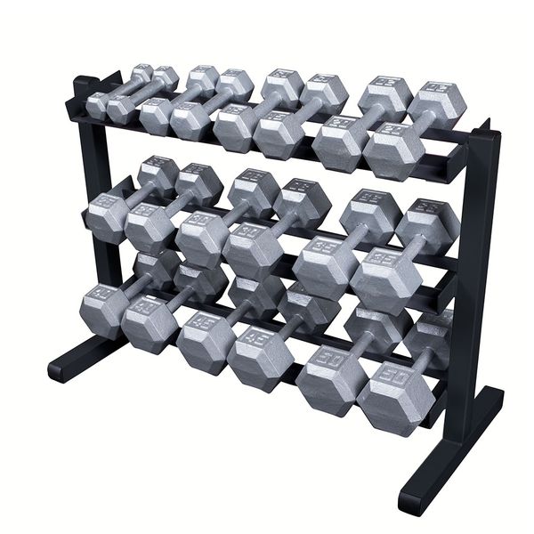 Body Solid GDR363B 3-Tier Dumbbell Rack