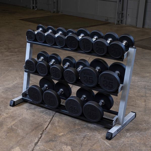 Body Solid GDR48 3-tier Dumbbell Rack