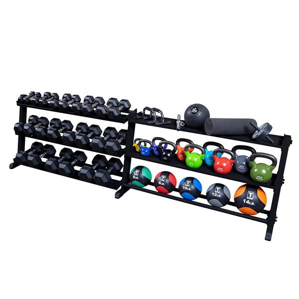 Body Solid GDR60B Pro Dumbbell Rack