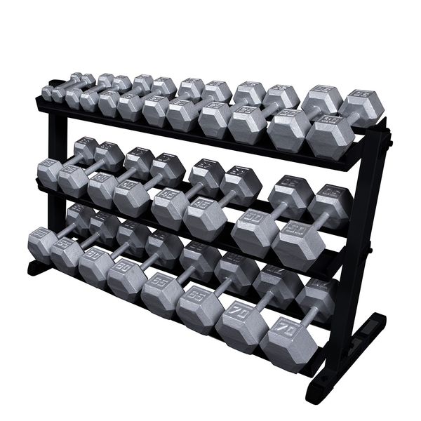 Body Solid GDRT6B 60" Dumbbell Shelf