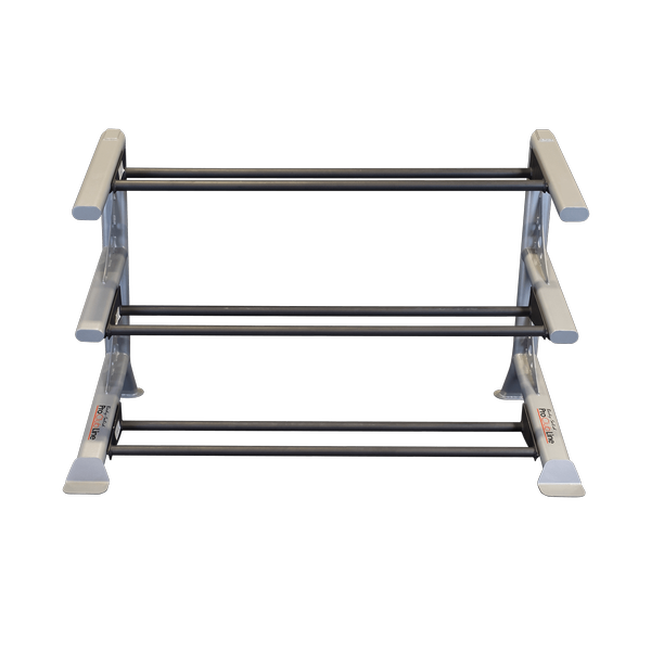 Body Solid Pro Clubline SDKR1000MB 3 Tier Medicine Ball Rack