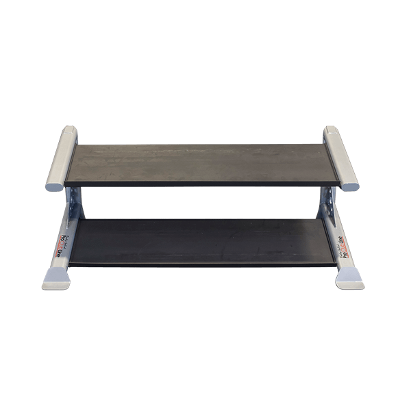 Body Solid Pro Clubline SDKR500DB 2 Tier Dumbbell Rack