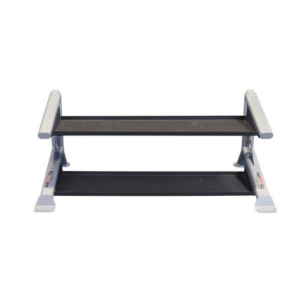 Body Solid Pro Clubline SDKR500KB 2 Tier Kettlebell Rack