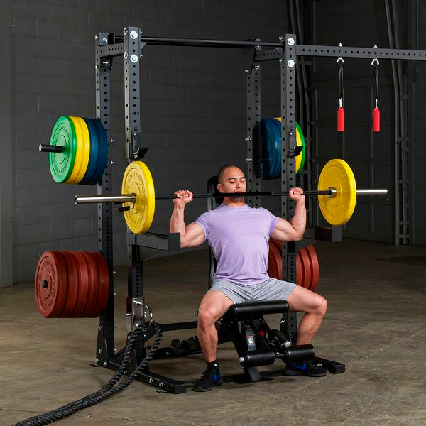 Body Solid Pro Clubline SPRHALFBACK Commercial Half Rack Extension