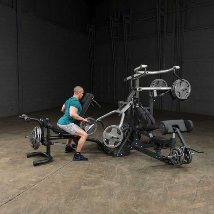 Body Solid SBL460P4 Free-Weight Leverage Home Gym