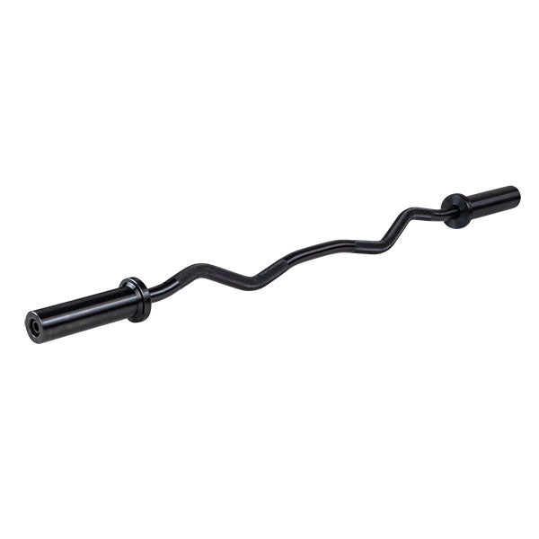 Body Solid Tools 47" OB47B Black Olympic Ez Curl Bar