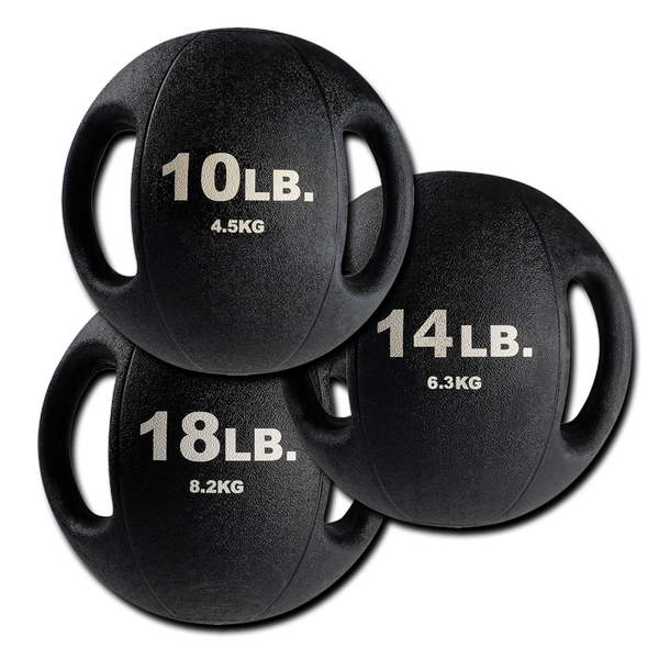 Body Solid Tools BSTDMB Dual-grip Medicine Balls