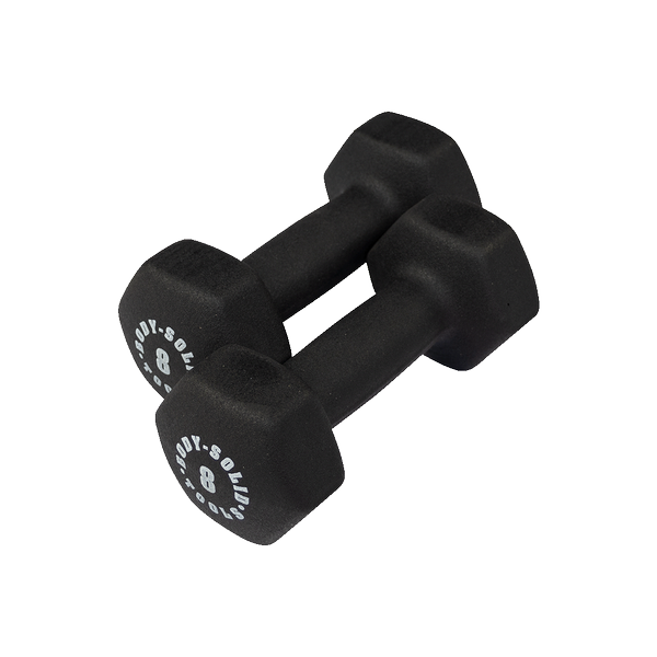 Body Solid Tools BSTND Neoprene Dumbbells