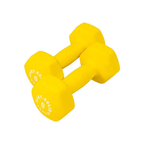 Body Solid Tools BSTND Neoprene Dumbbells