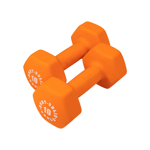 Body Solid Tools BSTND Neoprene Dumbbells