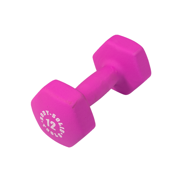 Body Solid Tools BSTND Neoprene Dumbbells