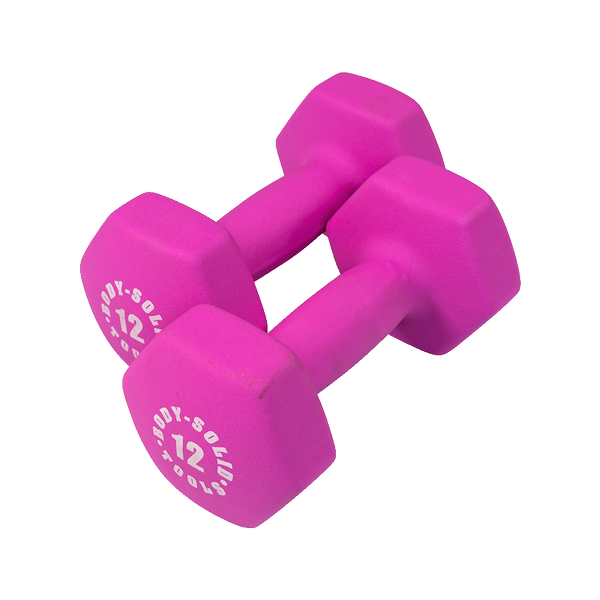 Body Solid Tools BSTND Neoprene Dumbbells