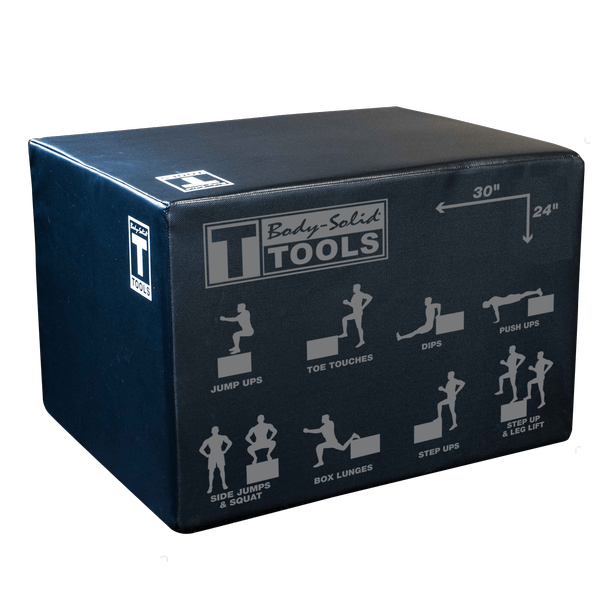 Body Solid Tools BSTSPBOX Soft-Sided Plyo Box