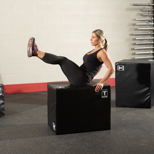 Body Solid Tools BSTSPBOX Soft-Sided Plyo Box