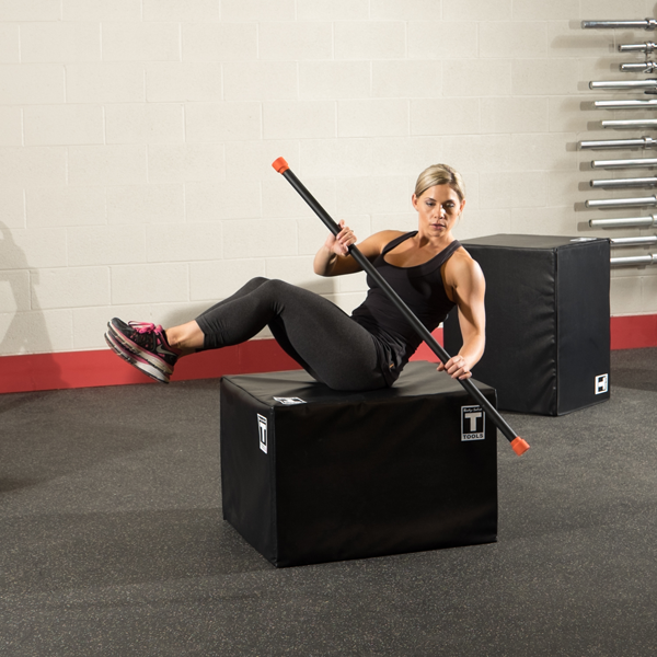 Body Solid Tools BSTSPBOX Soft-Sided Plyo Box