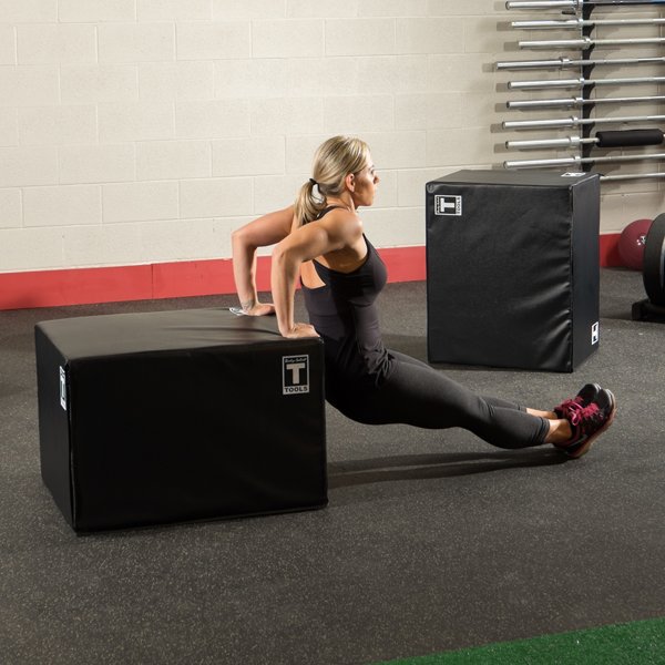 Body Solid Tools BSTSPBOX Soft-Sided Plyo Box