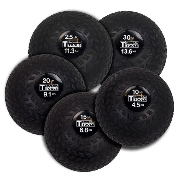 Body Solid Tools BSTTT Tire-tread Slam Balls