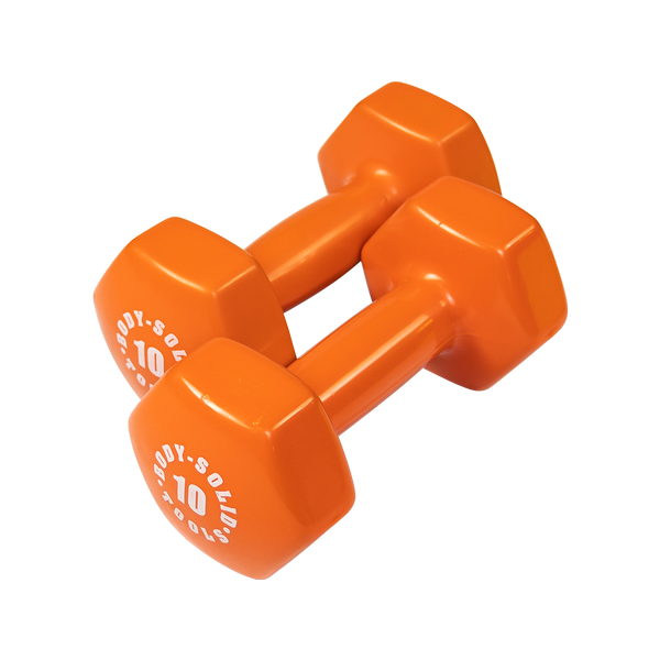 Body Solid Tools BSTVD Vinyl Dumbbells