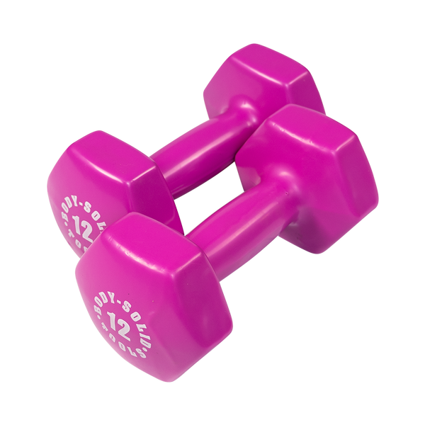 Body Solid Tools BSTVD Vinyl Dumbbells