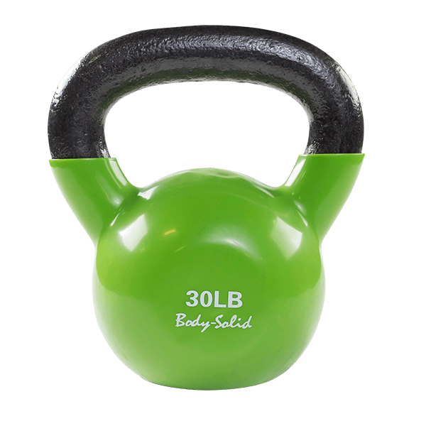 Body Solid Tools KBV Vinyl Coated Kettlebells