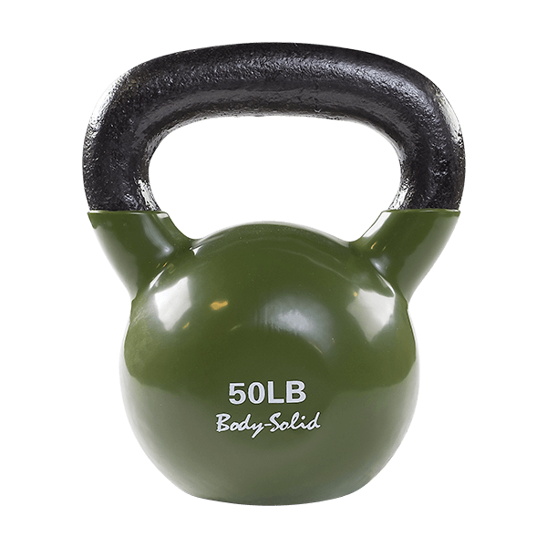 Body Solid Tools KBV Vinyl Coated Kettlebells