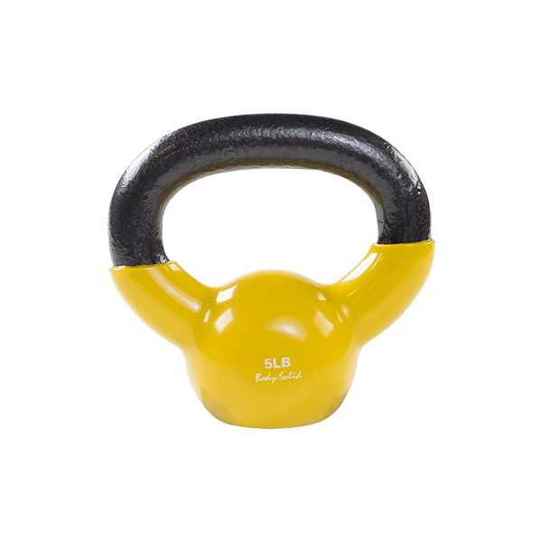 Body Solid Tools KBV Vinyl Coated Kettlebells