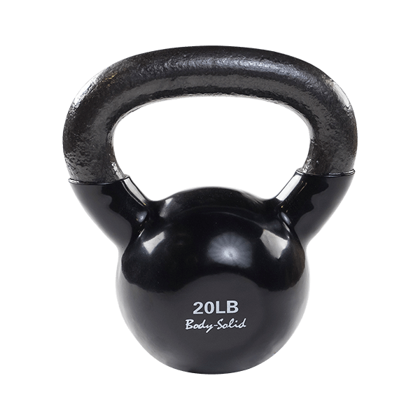 Body Solid Tools KBV Vinyl Coated Kettlebells