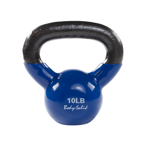 Body Solid Tools KBV Vinyl Coated Kettlebells