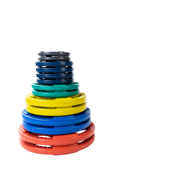 Body Solid Tools ORCT Colored Rubber Grip Plate Set